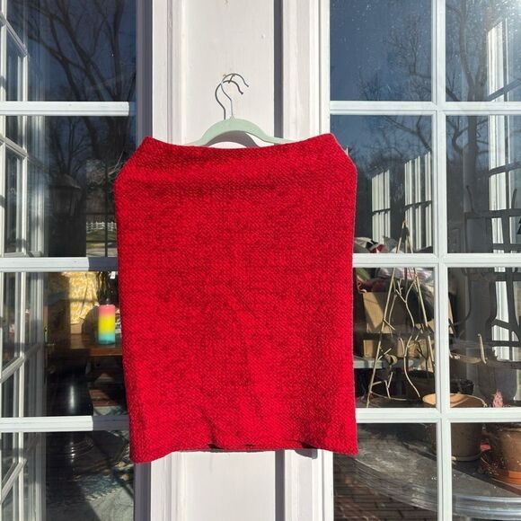 Akris Punto Cotton Knit Skirt - Picture 1 of 8